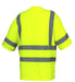 Pyramex Hi-Vis Short Sleeve Moisture Wicking Safety Shirt - Class 3 - RTS34