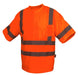 Pyramex Hi-Vis Short Sleeve Moisture Wicking Safety Shirt - Class 3 - RTS34