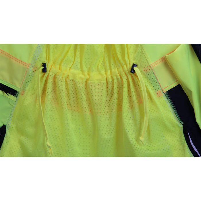 thumbnail interactive-video image 1 of Pyramex Safety RVZ31 Type R Class 3 High-Visibility Mesh Safety Vest - Men's Polyester 1 of 5
