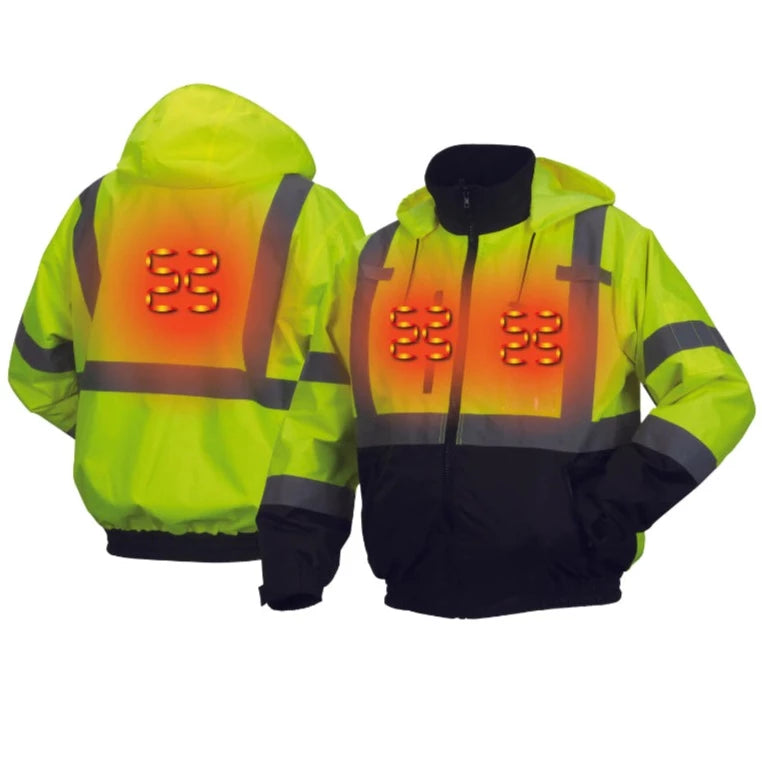 Insulated Hi Vis Safety Jackets