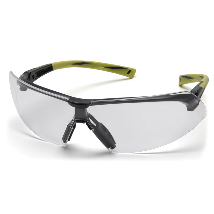 Pyramex® Onix - Co-Injected Temples and Adjustable Nosepiece Safety Glasses