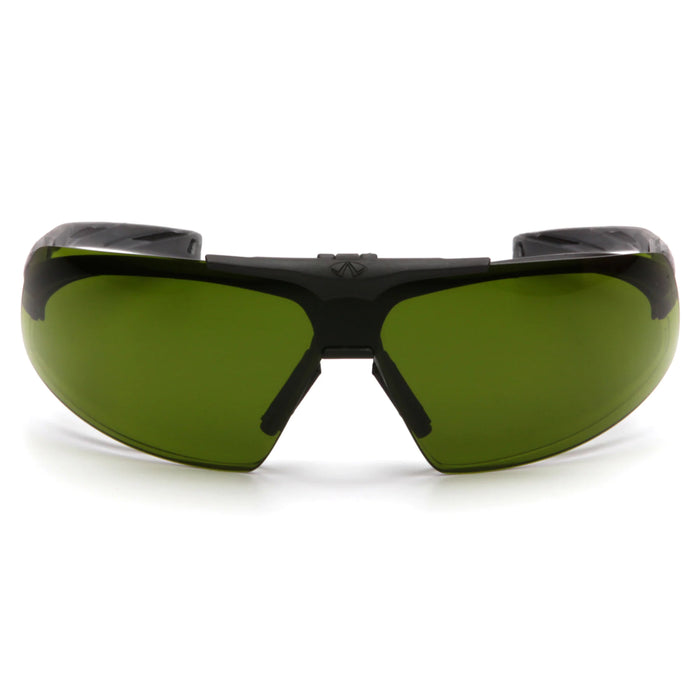 Pyramex Onix Plus IR - Scratch Resistant with Adjustable Rubber Nosepiece Safety Glasses