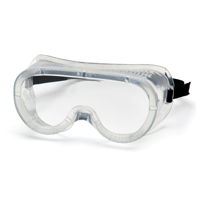 Pyramex® Perforated Goggles with Elastic Band And Clear Body