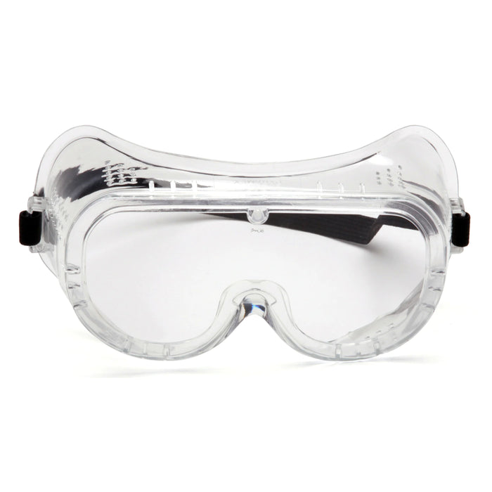 Pyramex® Perforated Goggles with Elastic Band And Clear Body