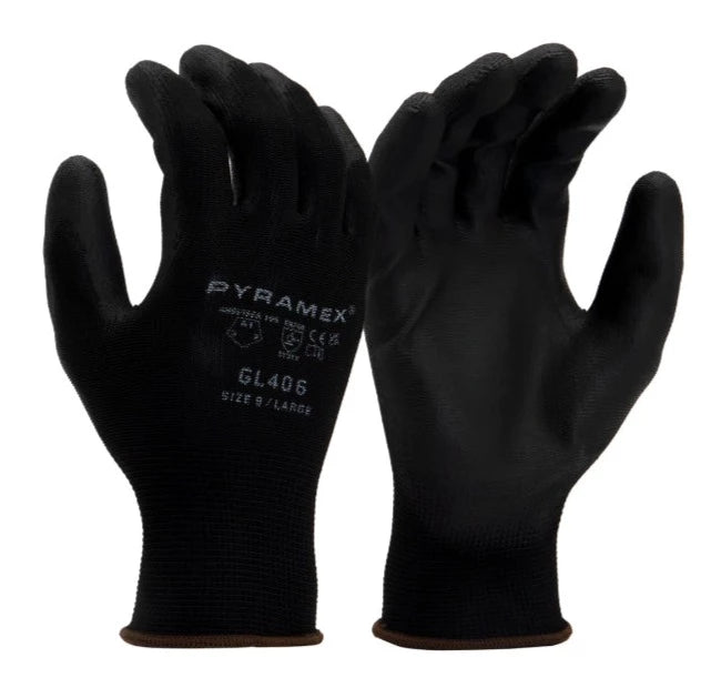 Pyramex Polyurethane Tear Resistant Safety Gloves - GL406