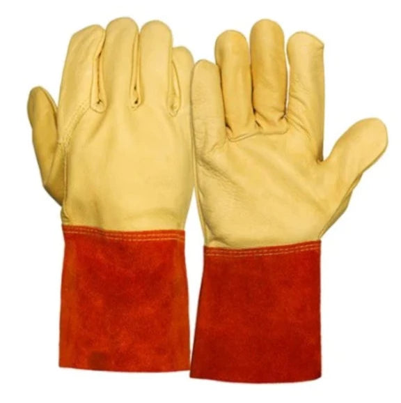 Pyramex Premium Cowhide Abrasion Resistant TIG Welding Gloves - GL6001W