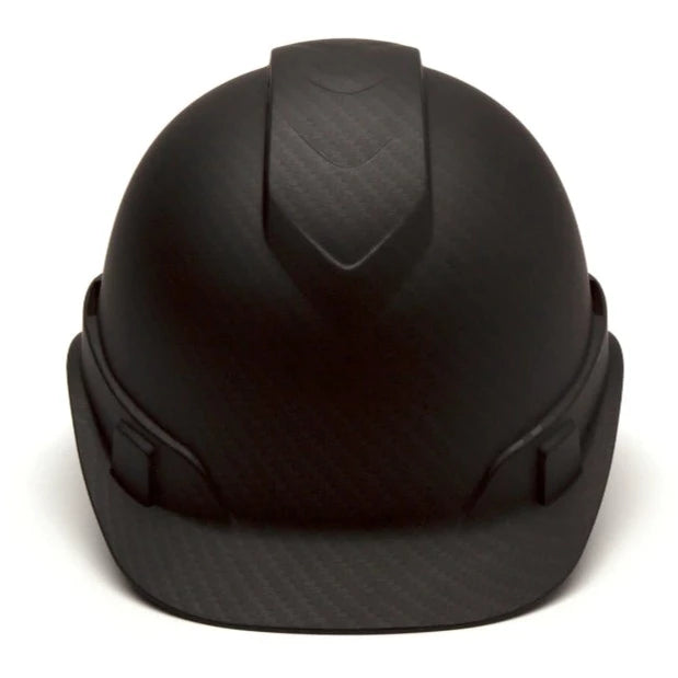 Pyramex Ridgeline Vented Cap Style Hard Hat - 4-Point Ratchet Suspension - Graphite Pattern - HP44117V