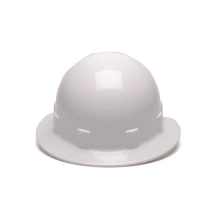 Pyramex® Sleek Shell Full Brim Hard Hat - 4-Point Ratchet Suspension - HPS24110