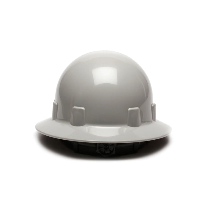 Pyramex Sleek Shell Full Brim Hard Hat - 4-Point Ratchet Suspension - HPS24110
