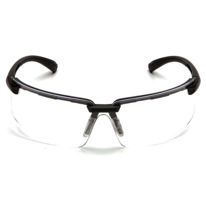 Pyramex® Surveyor - Co-Injected Temples and Non Slipping Safety Glasses