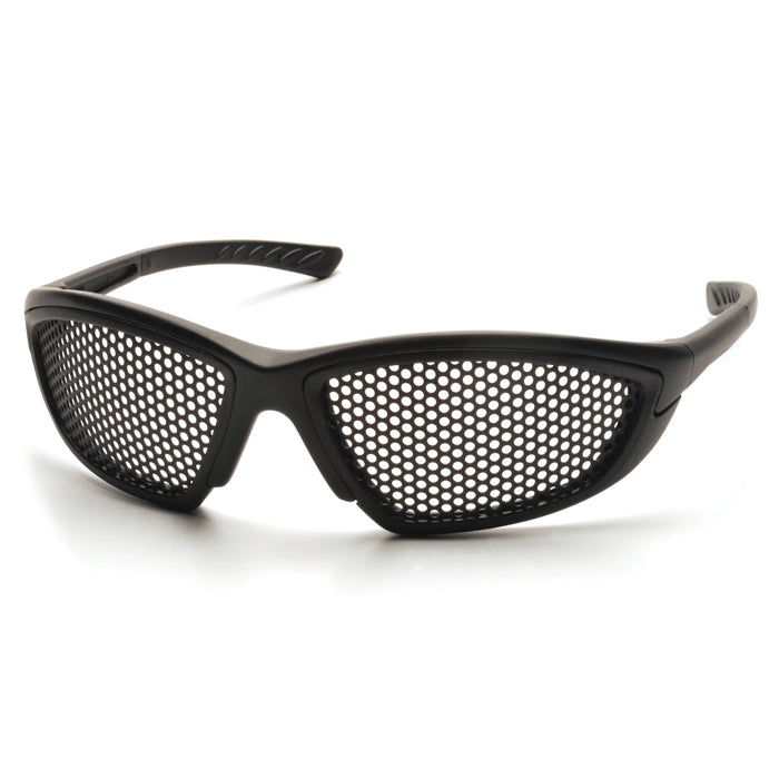 Pyramex® Trifecta Punched Steel Lens Safety Glasses - SB76WMD