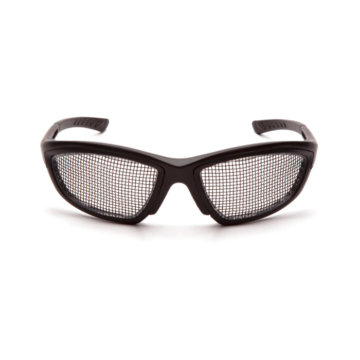 Pyramex® Trifecta Wire Mesh Lens Safety Glasses - SB74WMD