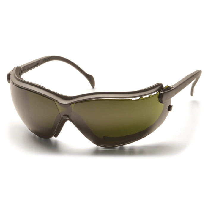 pyramex v2g goggles Pyramex Safety V2G GB1850SFT Black Frame/5.0 IR Filter Lens