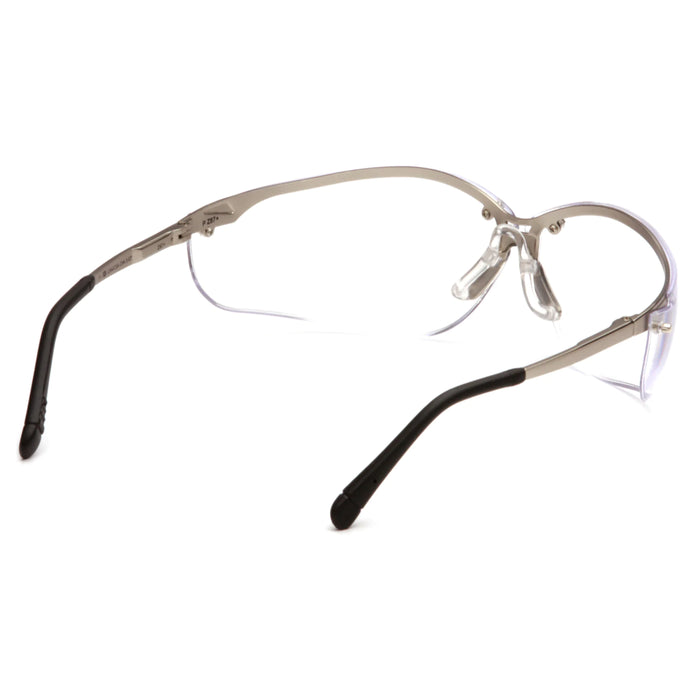 Pyramex® V2G Metal - Rubber Nosepiece with Metal Frame Safety Glasses