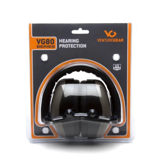 Pyramex Venturegear Soft Foam Ear Cups - Passive Earmuffs - 25 NRR - VG80 Series