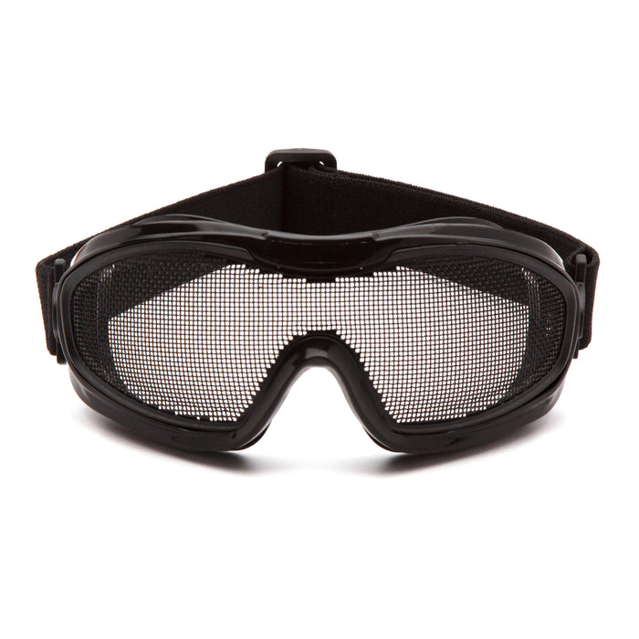 Pyramex® Wire Mesh Safety Goggle With PVC Frame - G9WMG