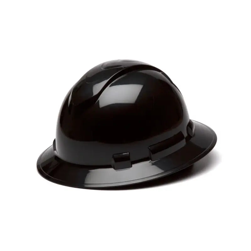 Custom Personalized Logo Hard Hats - Pyramex Ridgeline Full Brim Vented With Ratchet Suspension
