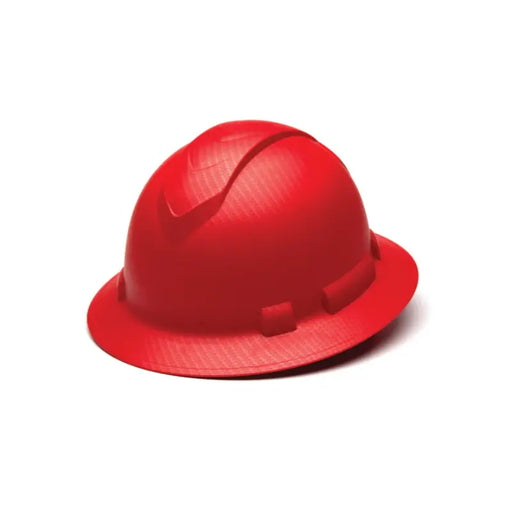 Pyramex® Ridgeline Hydro Dipped Full Brim Hard Hat-4-Point Ratchet Suspension - HP541