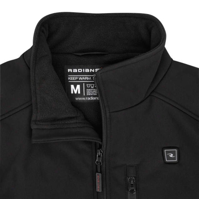 Radians Men's Heated Soft Shell Jacket - Black - RHG-J100