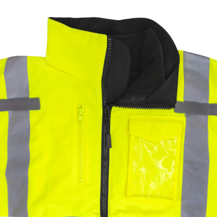 Radians High Visibility Heated Bomber Jacket with Inner Heated Vest - ANSI Class 3 - RHG-SJ13