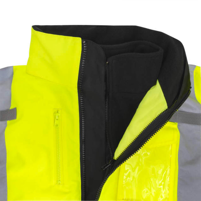 Radians High Visibility Heated Bomber Jacket with Inner Heated Vest - ANSI Class 3 - RHG-SJ13