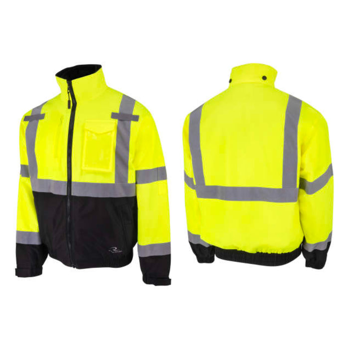Radians High Visibility Heated Bomber Jacket with Inner Heated Vest - ANSI Class 3 - RHG-SJ13
