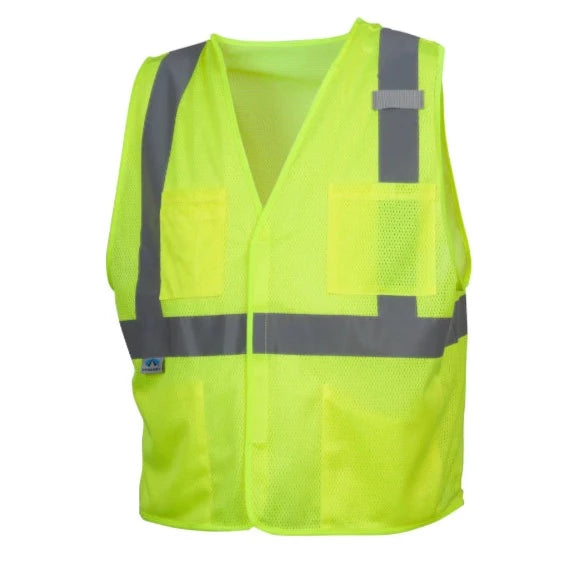 Pyramex® Hi Vis Lightweight Mesh Safety Vest - RVHL20