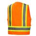 Pyramex Hi Vis Two-Tone Self Extinguishing Mesh Vest - Type R Class 2 - RVZ24SE