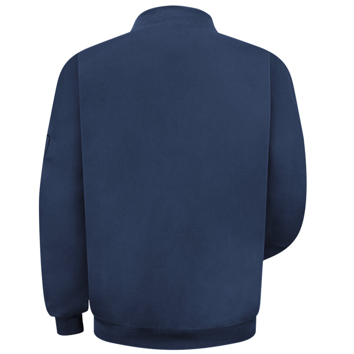 Red Kap® Lightweight Unlined Solid Team Work Full-Zip Jacket - Navy - JT36