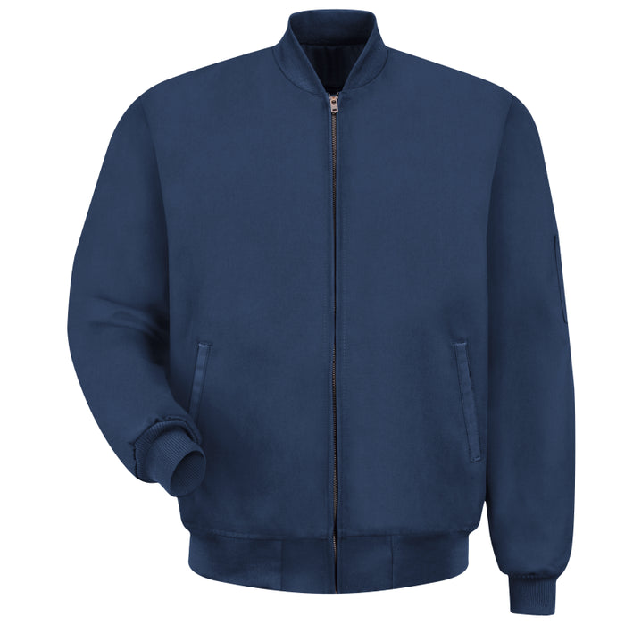 Red Kap® Lightweight Unlined Solid Team Work Full-Zip Jacket - Navy - JT36