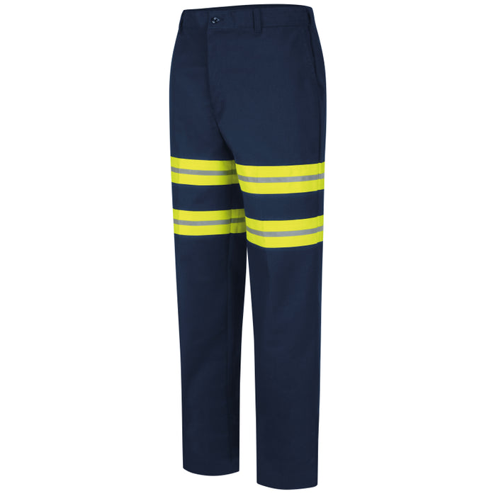 Red Kap® Men's Enhanced Visibility Dura-Kap® Industrial Pant - Navy - PT20EN