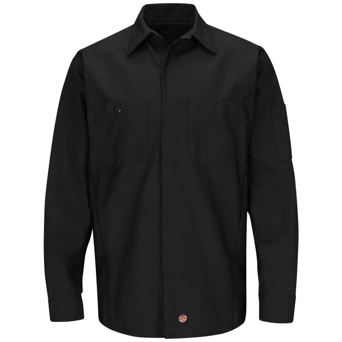 Red Kap® Men's Long Sleeve Solid Crew Shirt - SY10