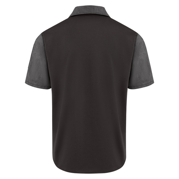 Red Kap® Men's Airflow Cook Shirt with OilBlok and Mesh Back - 502M
