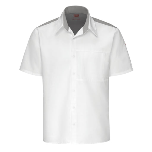 Red Kap® Men's Airflow Cook Shirt with OilBlok and Mesh Back - 502M