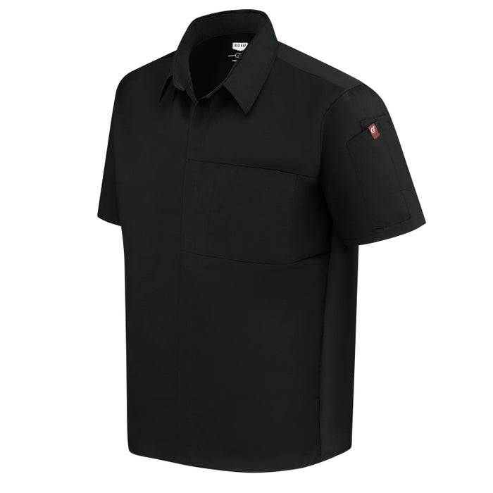 Red Kap® Men's Airflow Cook Shirt with OilBlok and Mesh Back - 502M