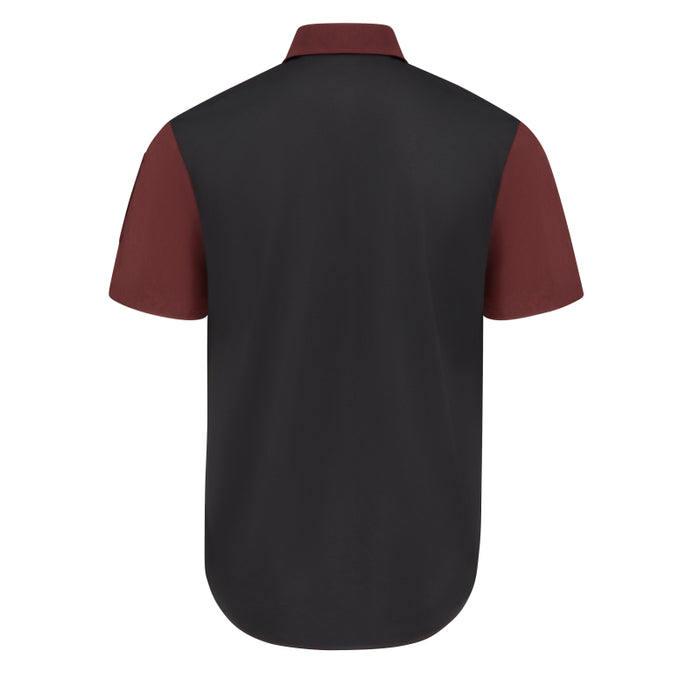 Red Kap® Men's Airflow Cook Shirt with OilBlok and Mesh Back - 502M
