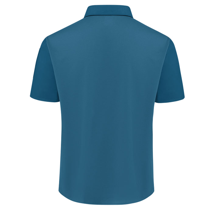 Red Kap® Men's Airflow Cook Shirt with OilBlok and Mesh Back - 502M