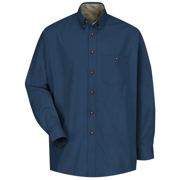 Red Kap® Men's Long Sleeve Cotton Contrast Dress Shirt - SC74