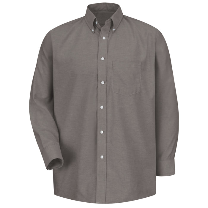 Red Kap® Men's Long Sleeve Executive Oxford Dress Pocket Shirt - SR70 - Gray