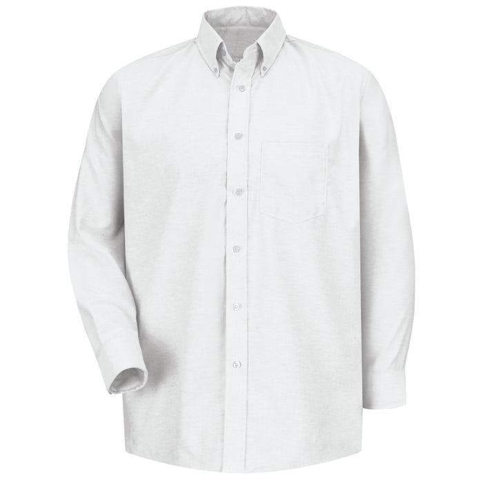 Red Kap® Men's Long Sleeve Executive Oxford Dress Pocket Shirt - SR70 - White
