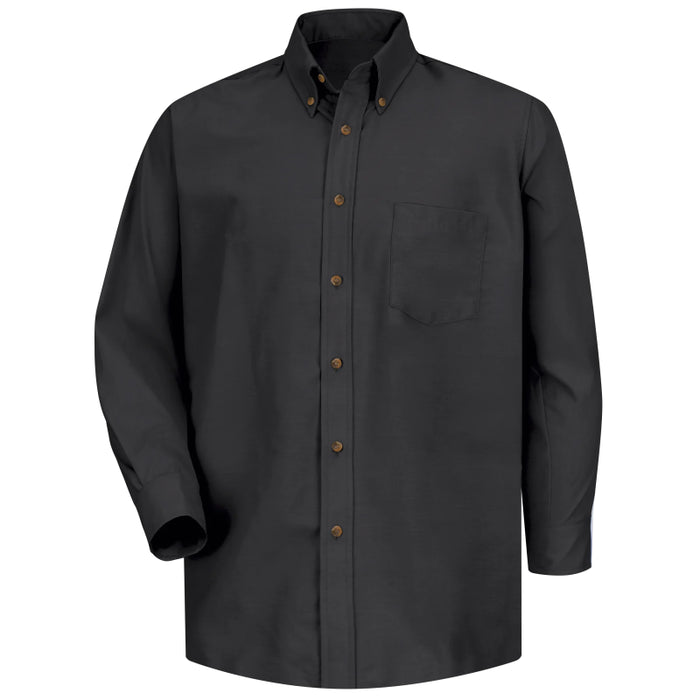 Red Kap® Men's Long Sleeve Stain Resistant Poplin Dress Shirt - SP90