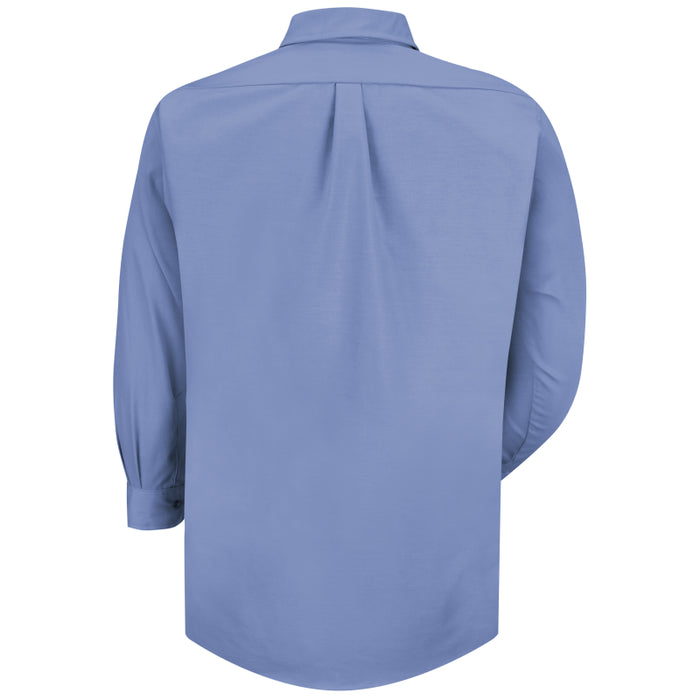Red Kap® Men's Long Sleeve Stain Resistant Poplin Dress Shirt - SP90