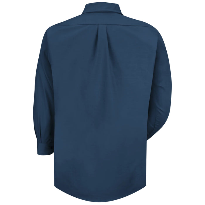 Red Kap® Men's Long Sleeve Stain Resistant Poplin Dress Shirt - SP90