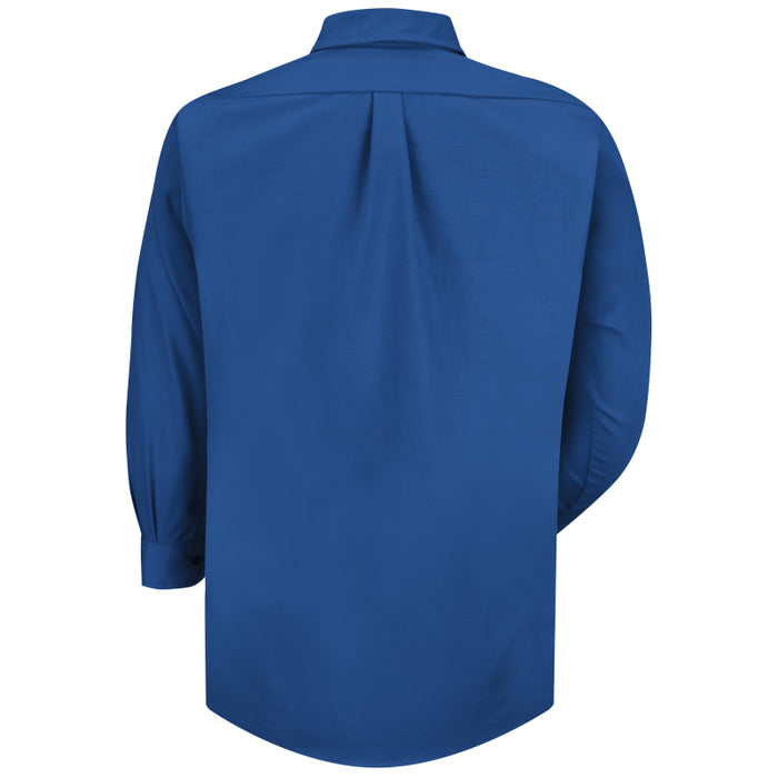 Red Kap® Men's Long Sleeve Stain Resistant Poplin Dress Shirt - SP90