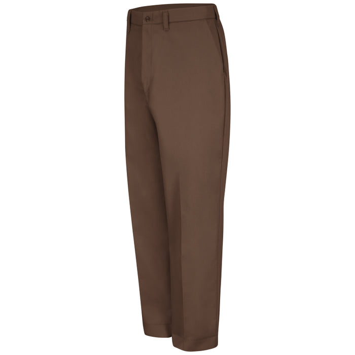 Red Kap® Men's Red-E-Prest® Lightweight Wrinkle Resistant Work Pant - Brown - PT10