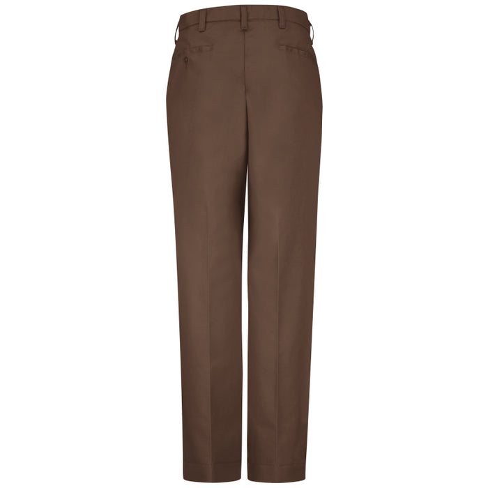 Red Kap® Men's Red-E-Prest® Lightweight Wrinkle Resistant Work Pant - Brown - PT10