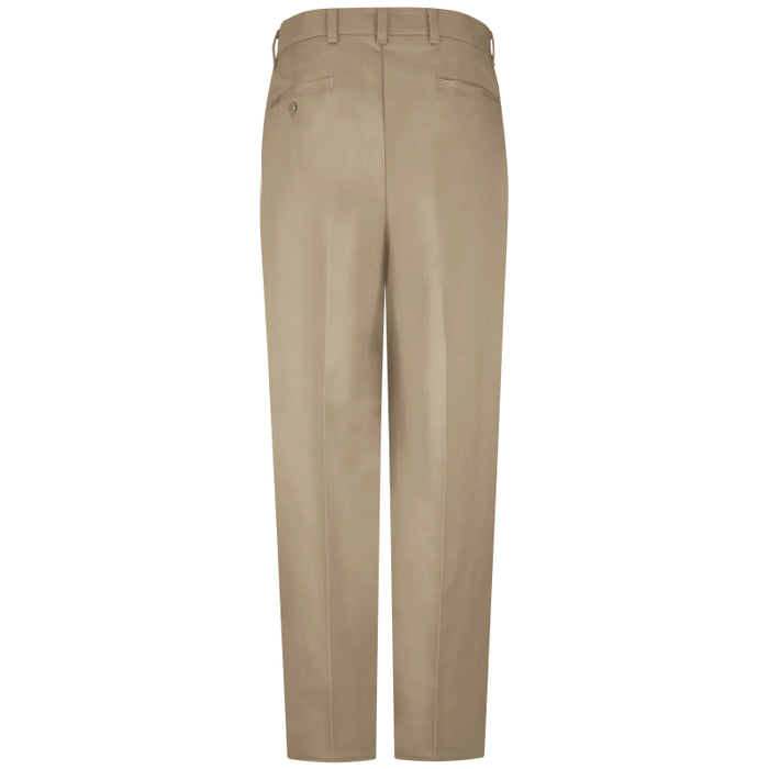 Red Kap® Men's Wrinkle Resistant Cotton Work Pant - Khaki - PC20