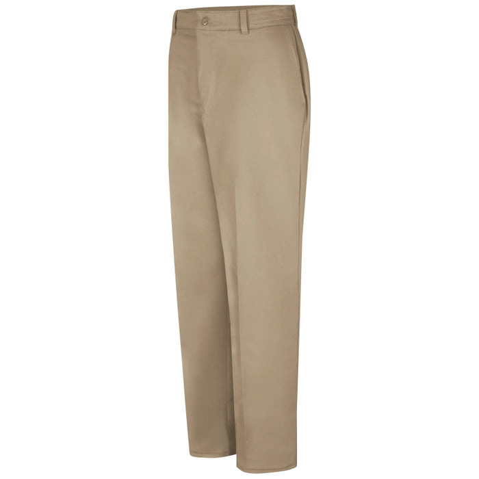 Red Kap® Men's Wrinkle Resistant Cotton Work Pant - Khaki - PC20
