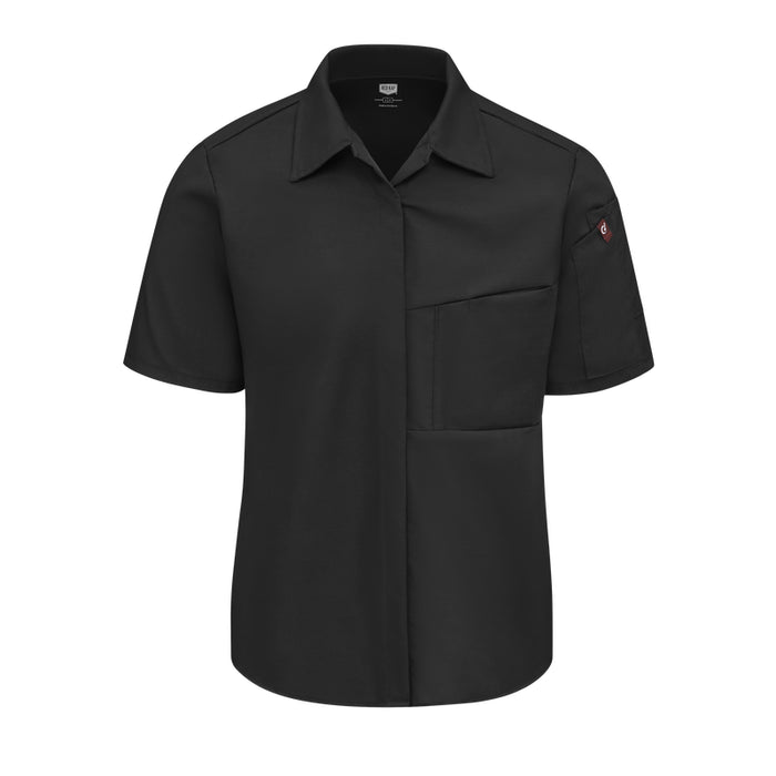 Red Kap® Women's Airflow Cook Shirt with OilBlok and Mesh Back - 501W