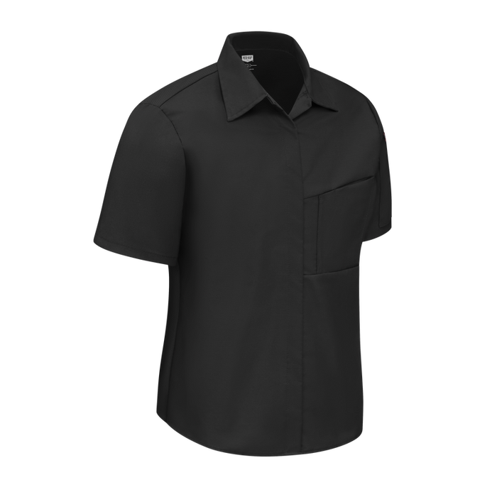 Red Kap® Women's Airflow Cook Shirt with OilBlok and Mesh Back - 501W